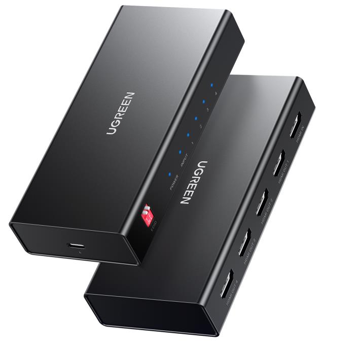 HDMI Splitter 4 θέσεων 4K/60Hz UGREEN CM570 90514 - Repairland