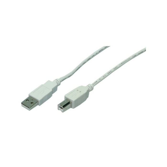 Καλώδιο USB 2.0 σε USB-B M/M LogiLink CU0007 2m Γκρι - Repairland