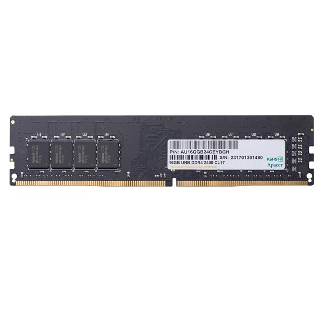 Μνήμη RAM Apacer 4GB 2400MHz CL17 DDR4 DIMM - Repairland