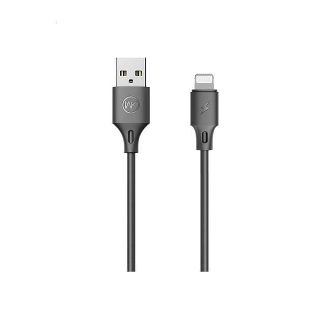 Καλώδιο Φόρτισης WK WDC-092 USB σε Lightning 1m Μαύρο - Repairland