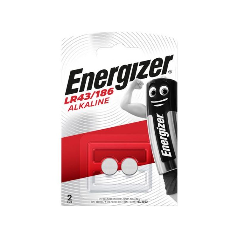 Energizer Αλκαλικές Μπαταρίες Κουμπιά AG12 LR43/186 B2 Energizer