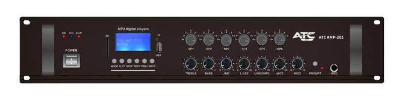 ATC AMP-201 Ενισχυτής Ήχου 360W 4-16Ω 220V Atc