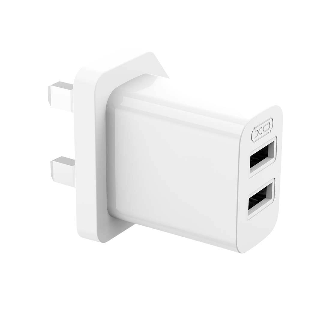 XO L109 (UK) Dual USB-A 2.4A Charger XO