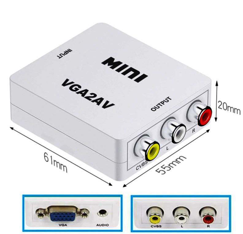 Μετατροπέας VGA σε Audio Video Out Oem