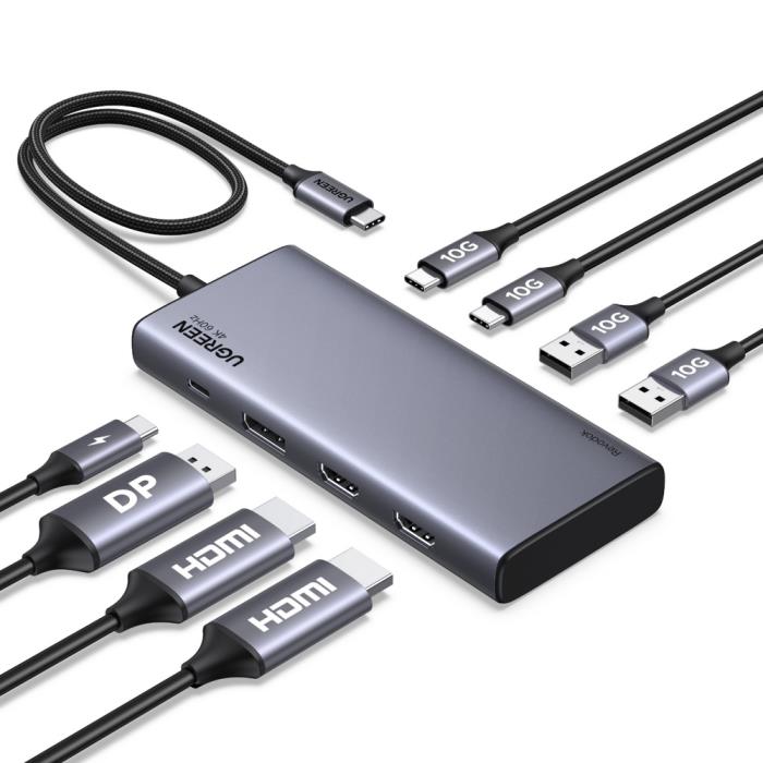 USB-C Docking Station 8 σε 1 UGREEN CM639 35625 - Repairland