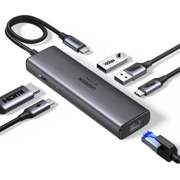 USB-C Docking Station 6 σε 1 UGREEN CM512 45000 - Repairland