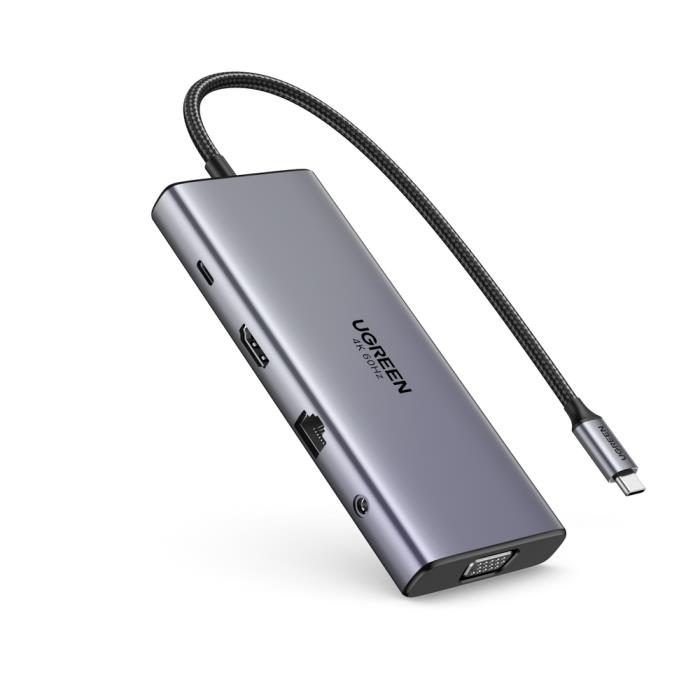 USB-C Docking Station 11 σε 1 UGREEN CM639 45520 - Repairland