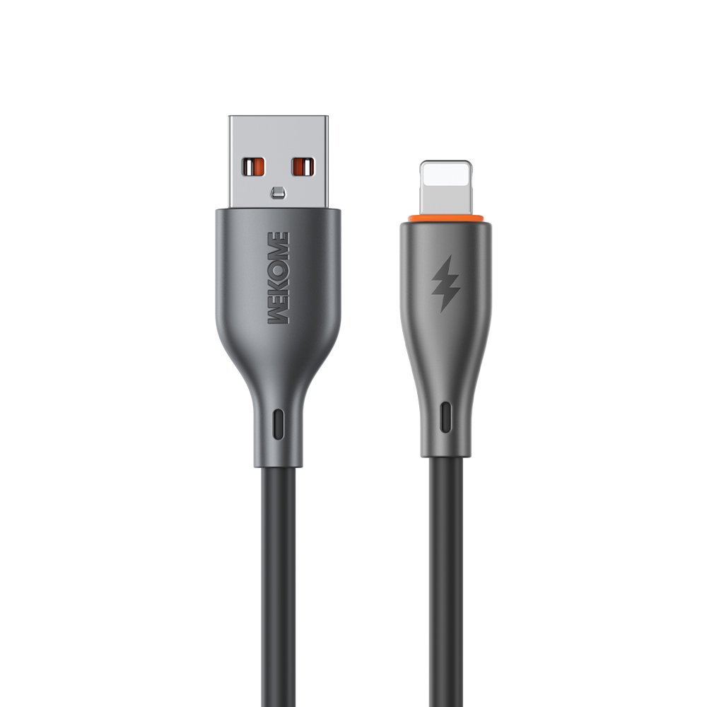 Καλώδιο Φόρτισης WK WDC-67i USB σε Lightning 1m Μαύρο - Repairland