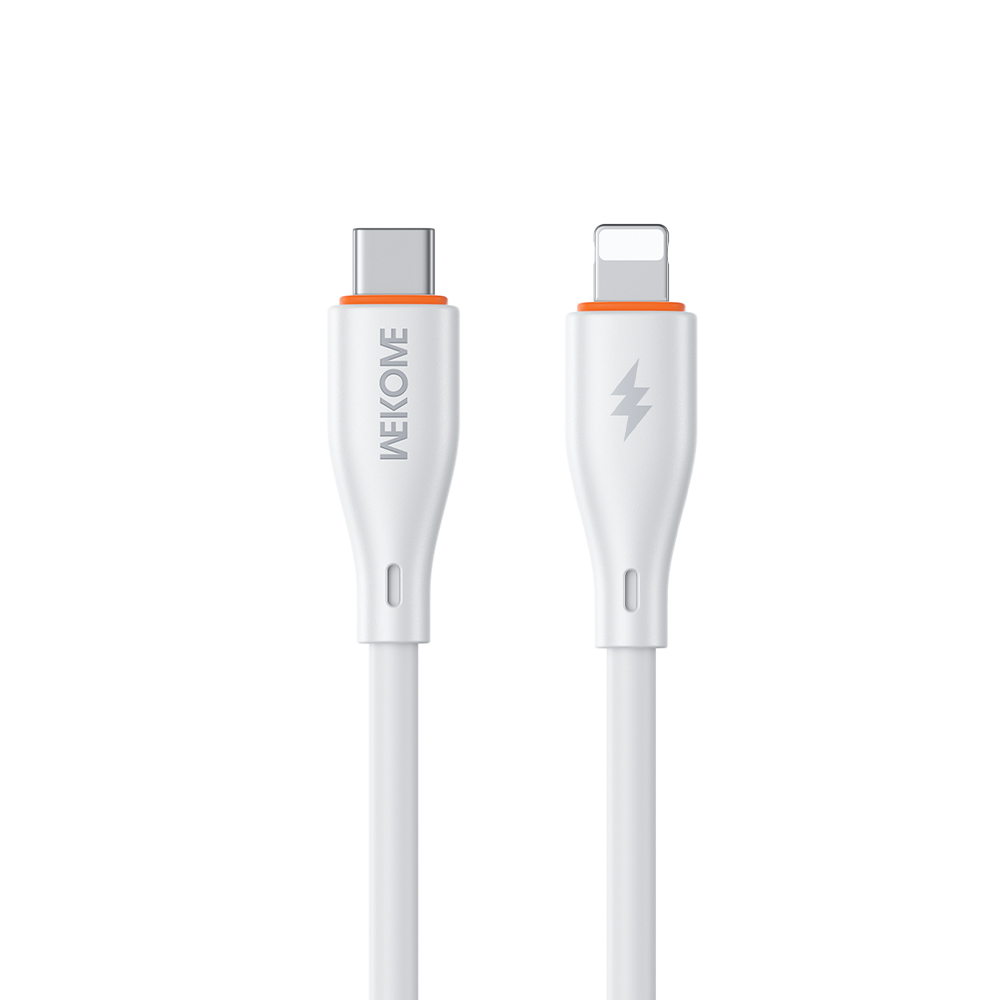 Καλώδιο Φόρτισης WK WDC-69 USB-C σε Lightning PD 27W 1m Λευκό - Repairland