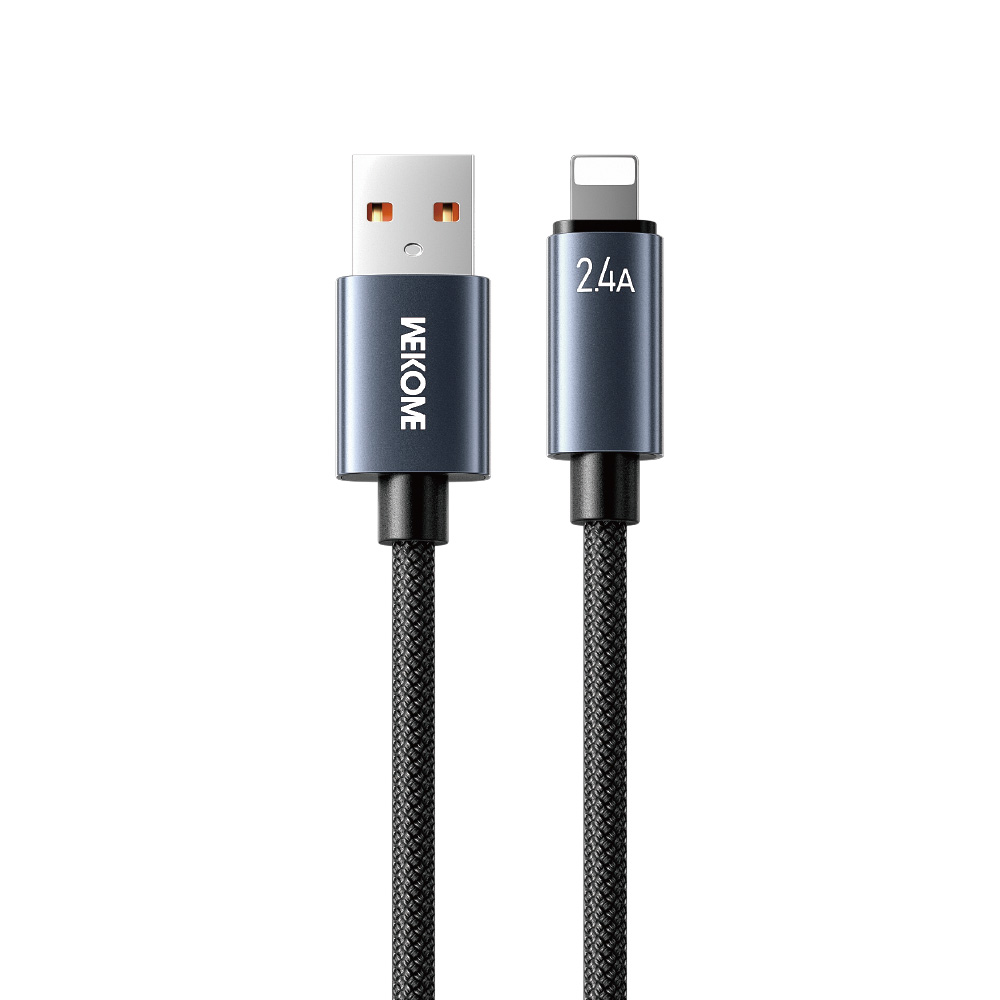 Καλώδιο Φόρτισης WK WDC-63i USB σε Lightning 1.2m Μαύρο - Repairland