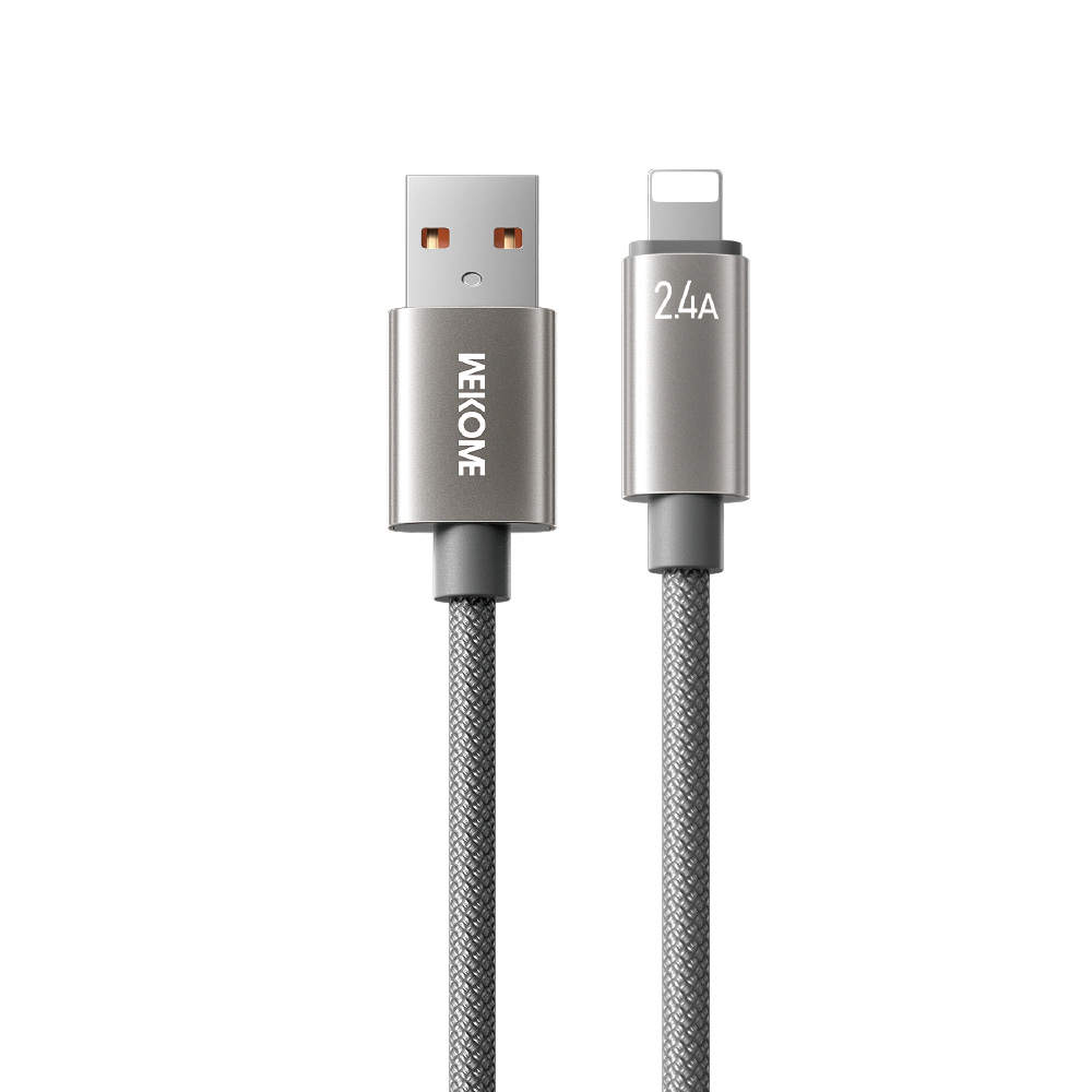 Καλώδιο Φόρτισης WK WDC-63i USB σε Lightning 1.2m Γκρι - Repairland