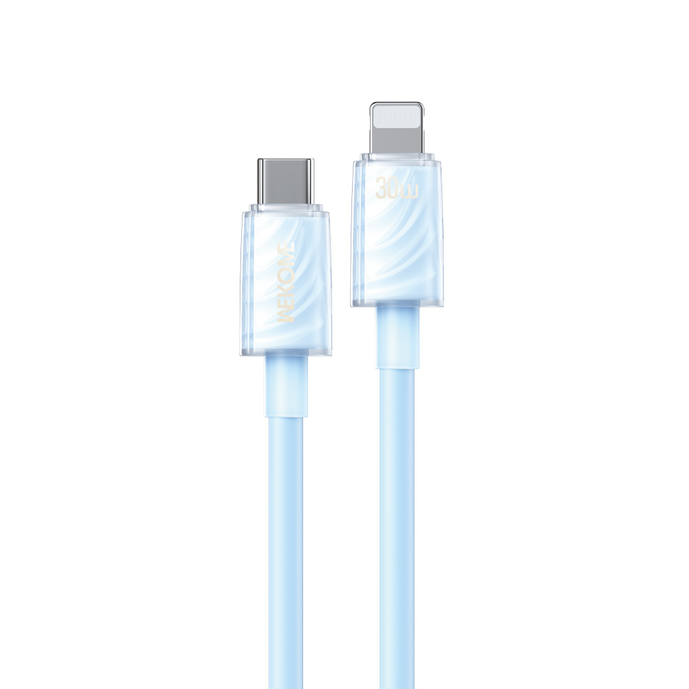 Καλώδιο Φόρτισης WK WDC-73 USB-C σε Lightning PD 30W 1.2m Μπλέ - Repairland
