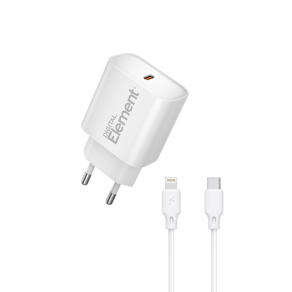 Φορτιστής Σπιτιού GaN PD 20W Element CH-150PD 1 Θέσης
