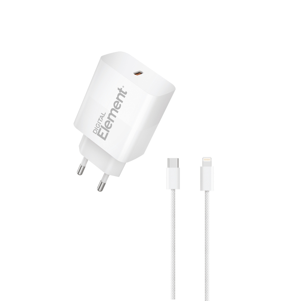 Φορτιστής Σπιτιού GaN PD 30W Element CH-250PD 1 Θέσης