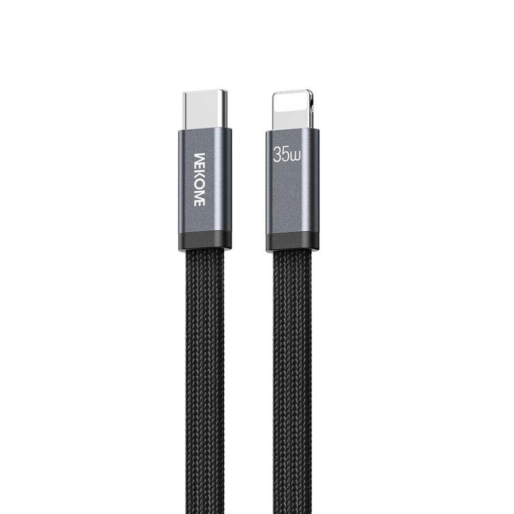 Καλώδιο Φόρτισης WK WDC-C17 USB-C σε Lightning PD 35W 1.2m Μαύρο - Repairland