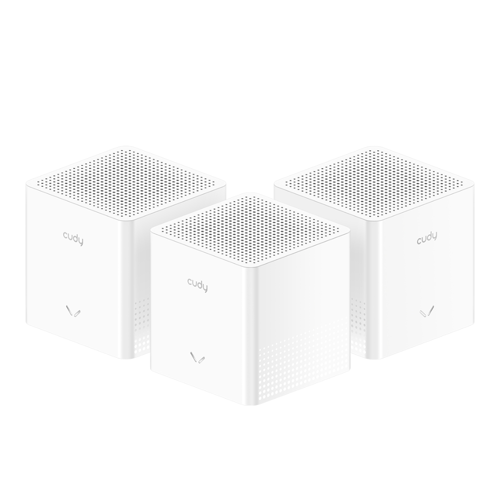 Mesh Cudy M1200 v2.0 Wi-Fi AC1200 (3-Pack) - Repairland