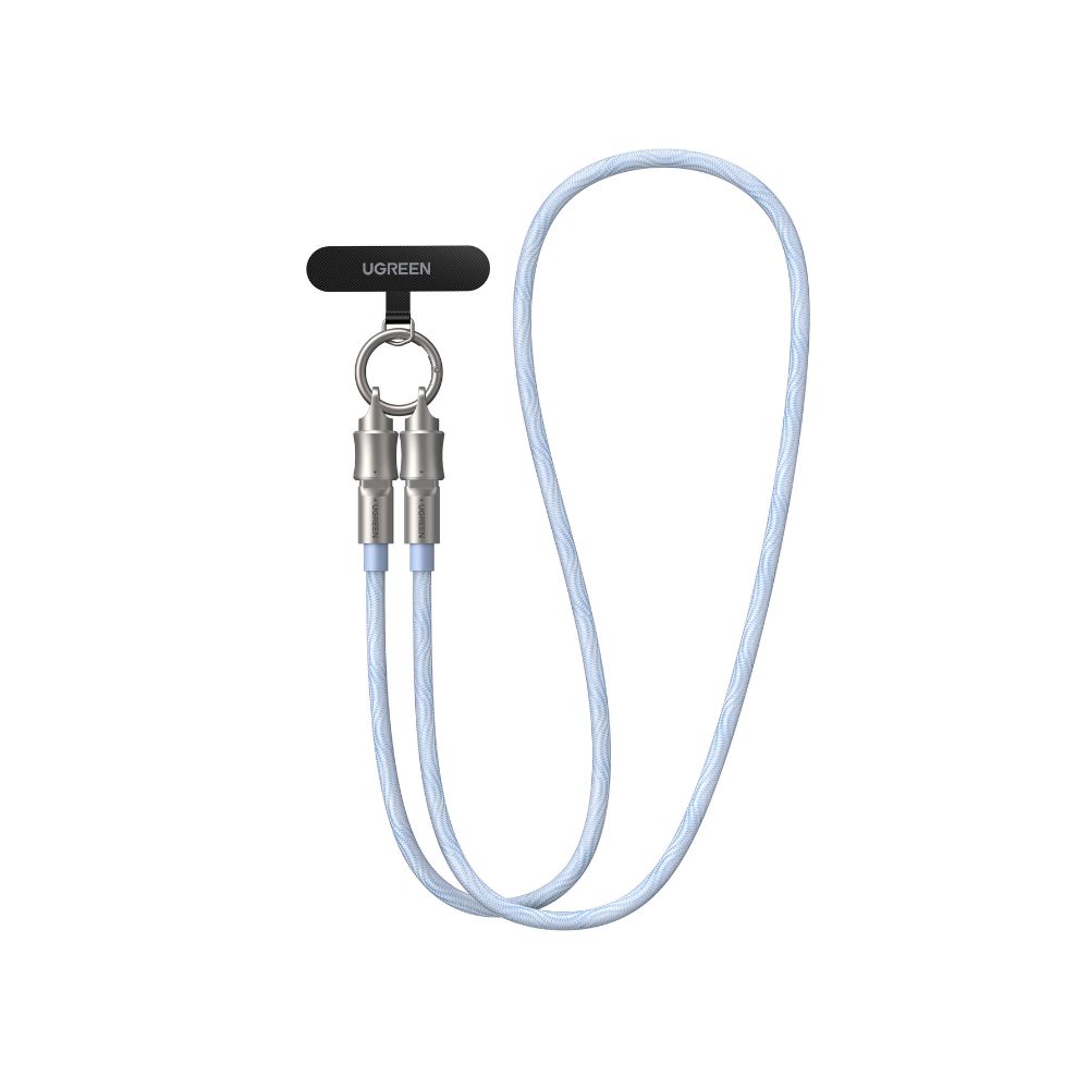 Καλώδιο Φόρτισης UGREEN L508 35511 USB-C σε USB-C PD 60W Lanyard 1.2m Μπλέ - Repairland
