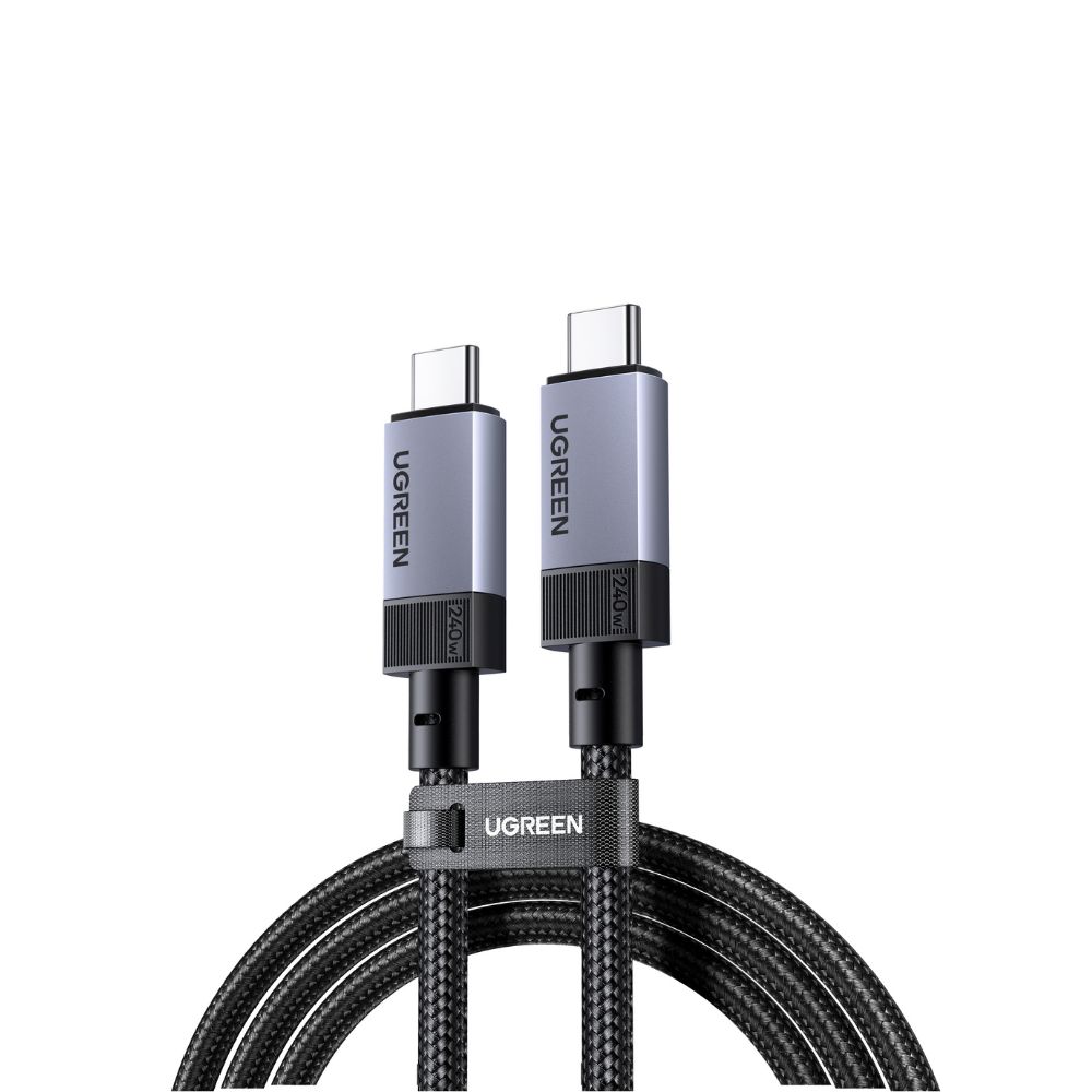 Καλώδιο Φόρτισης UGREEN L701 95619 USB-C σε USB-C PD 240W 2m Μαύρο - Repairland