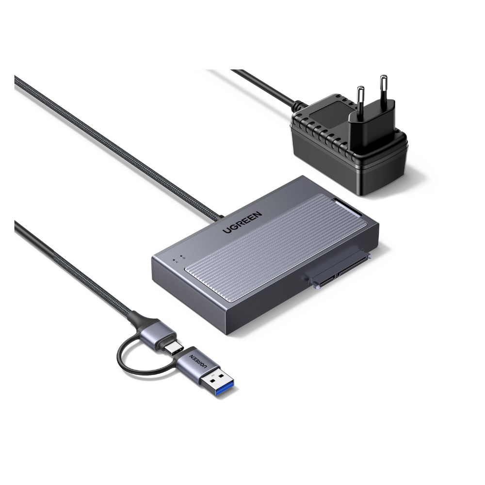 Μετατροπέας USB 3.2/USB-C to M.2 NVMe/SATA UGREEN D320 75621EU - Repairland
