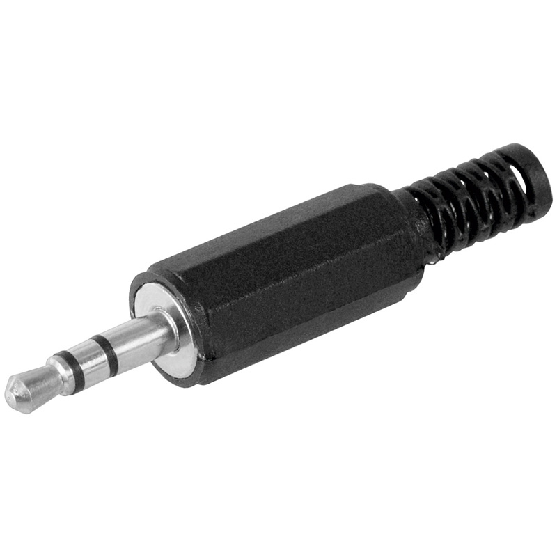 Φίς 3.5mm Πλαστικό Stereo Oem