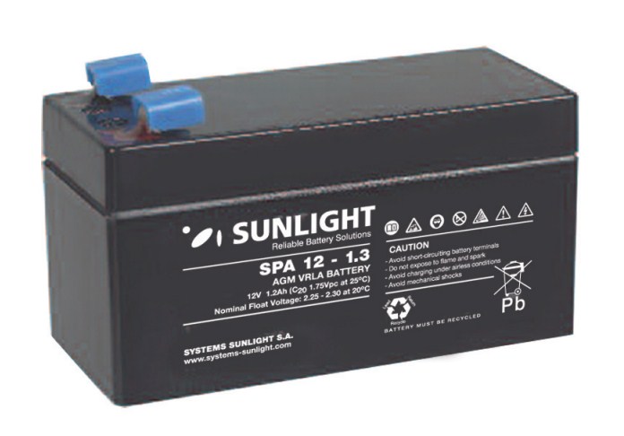 Sunlight Μολύβδου 12V 1.3A Sunlight
