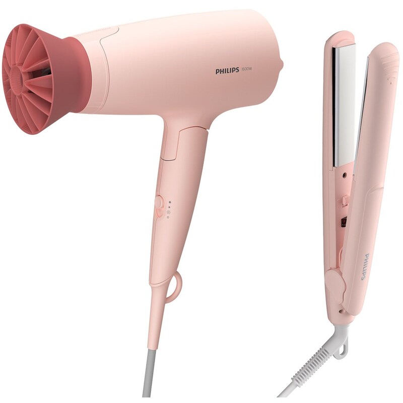 Philips 3000 Series BHP398/00 Hair Styling Set Πιστολάκι Μαλλιών 1600W Philips