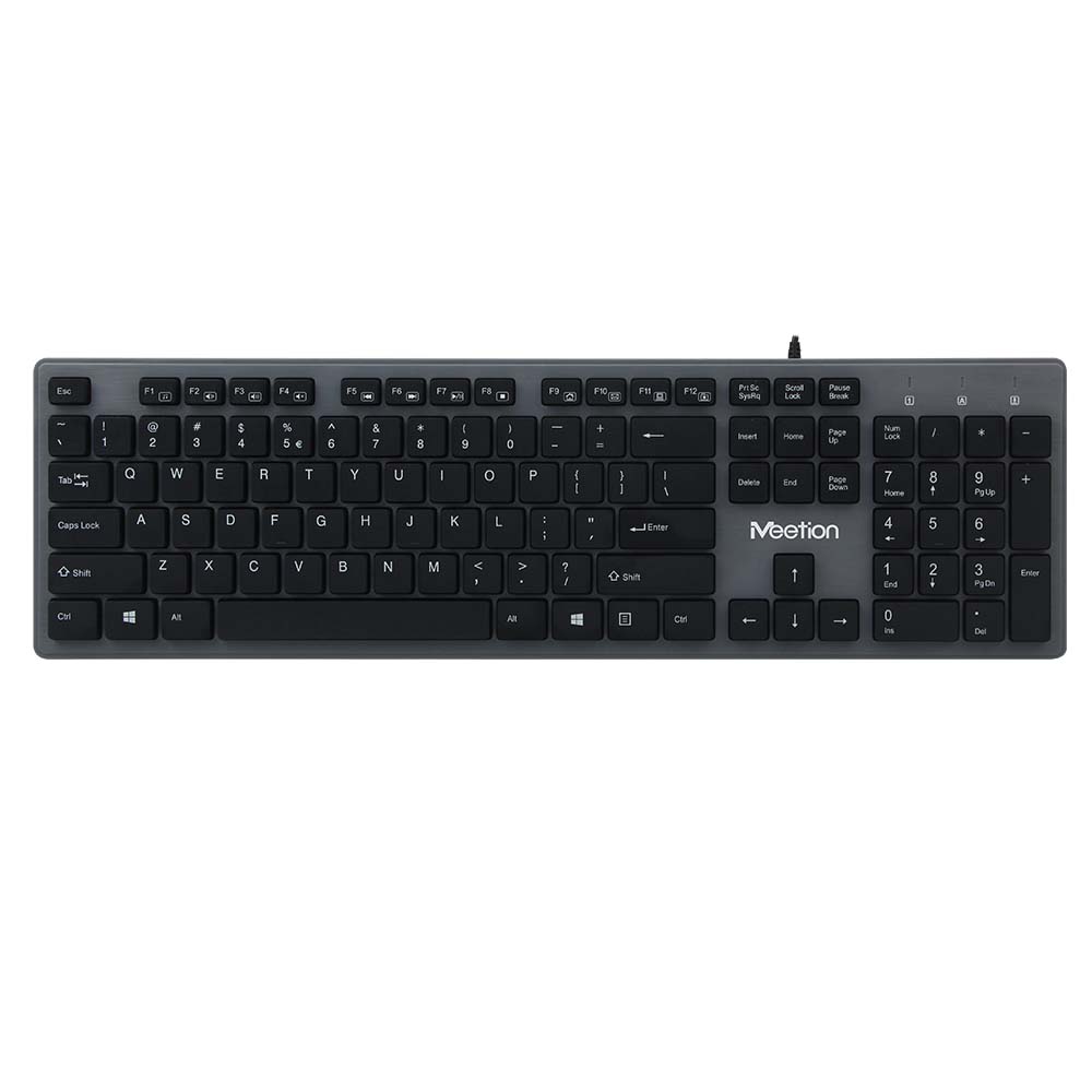 Meetion MT-K841 Ενσύρματο Πληκτρολόγιο Ultrathin Meetion
