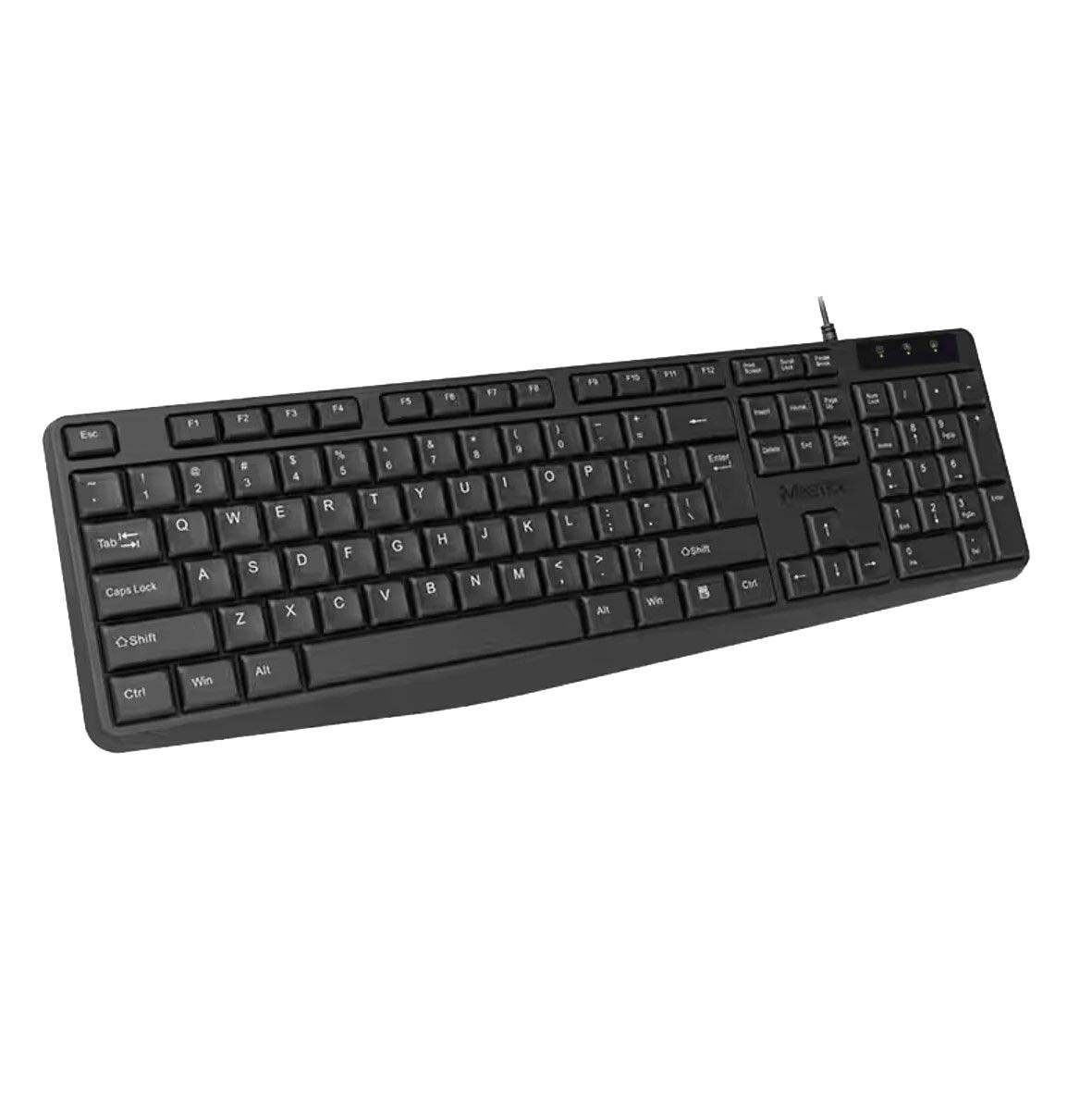 Meetion MT-K200 Ενσύρματο Πληκτρολόγιο Σοκολατί Meetion
