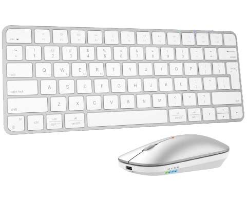 Meetion MT-C210MW 2.4G Bluetooth 2-in-1 Combo Λευκό US Meetion
