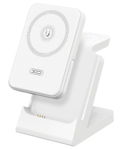 XO CX033 Powerbank + Apple Watch + Ασύρματος φορτιστής ακουστικών 3 σε 1 XO