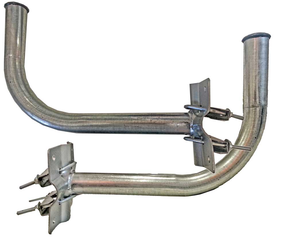 Βάση SAT Γωνία Καγκέλου Φ42 35cm Oem