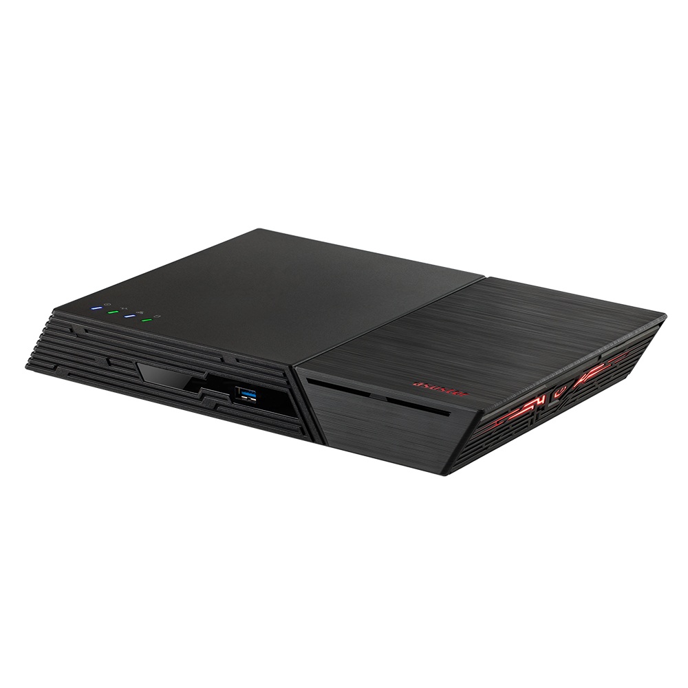 ASUSTOR NAS FLASHSTOR 6 Gen2 FS6806X 6x M.2 NVMe slots/AMD Ryzen Quad-Core/8GB DDR5/10GbE Port ASUSTOR