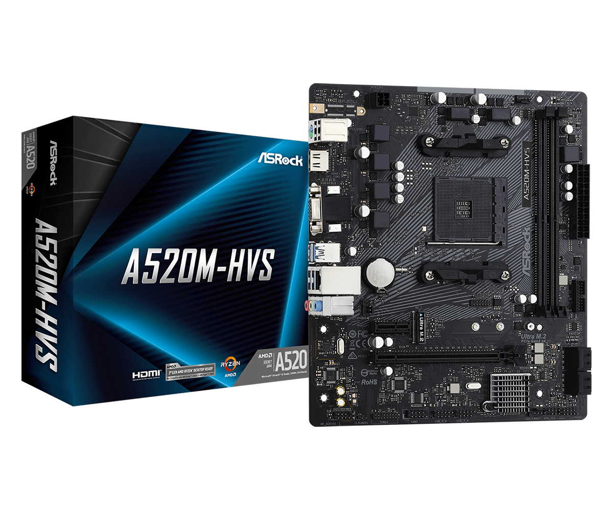 ASROCK MB A520M-HVS ASROCK