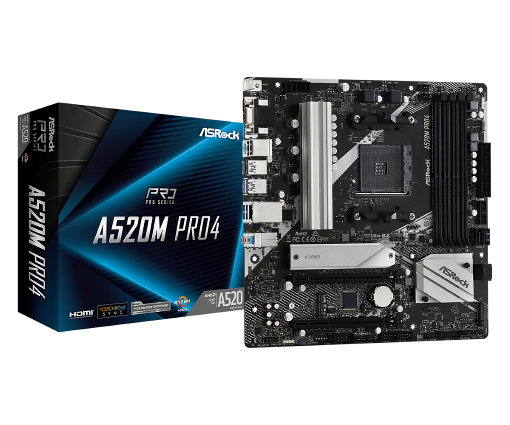 ASROCK MB A520M PRO4 ASROCK