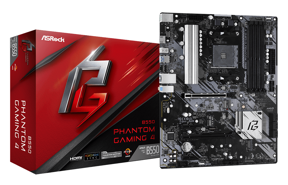 ASROCK MB B550 PHANTOM GAMING 4 ASROCK