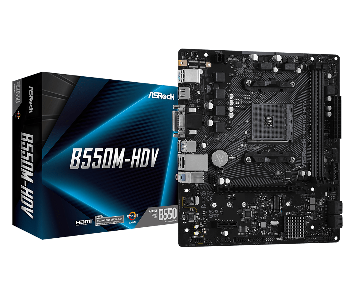 ASROCK MB B550M-HDV ASROCK