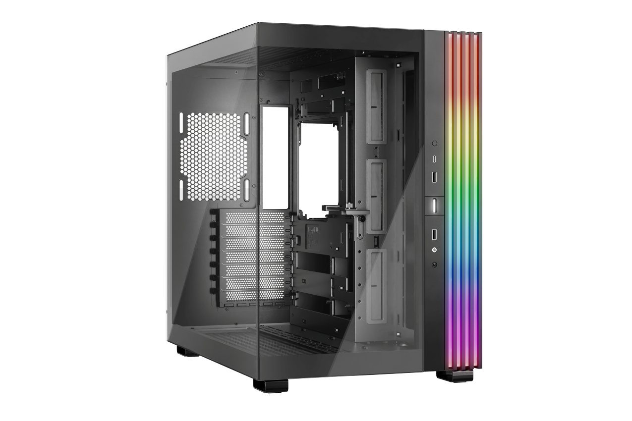 BEQUIET PC CHASSIS LIGHT BASE 600 DX BLACK BGW65 BEQUIET