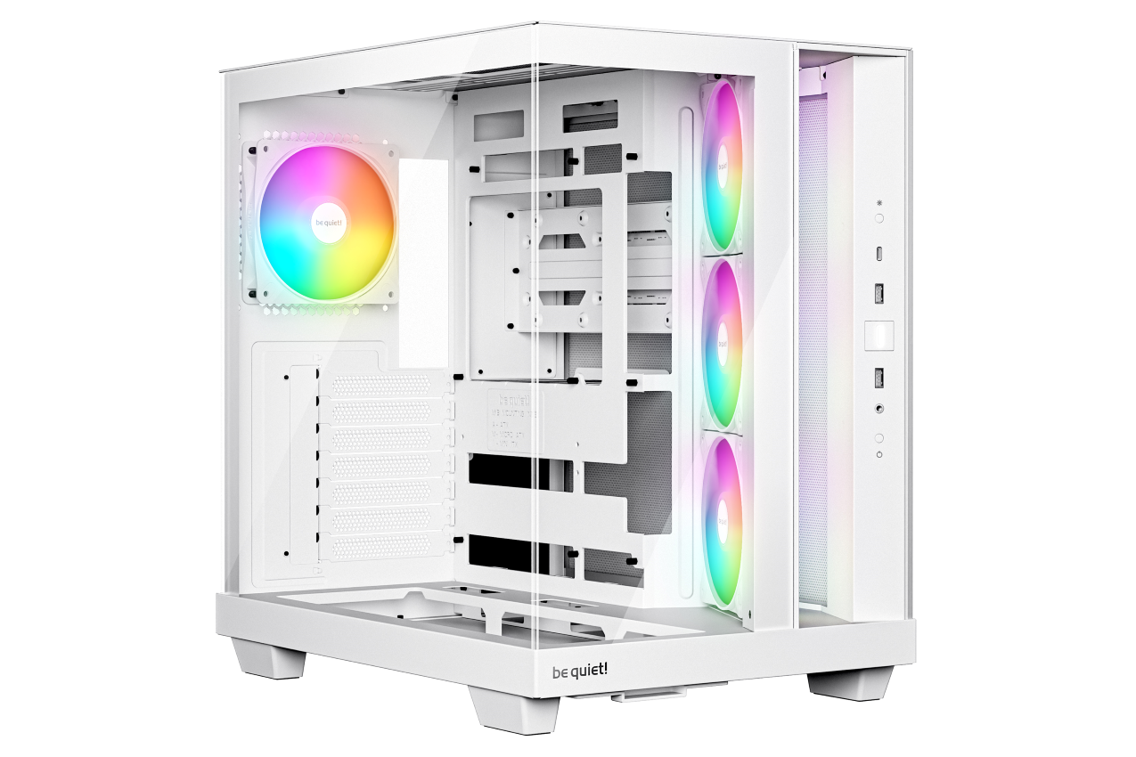 BEQUIET PC CHASSIS LIGHT BASE 500 LX WHITE BGW86 BEQUIET