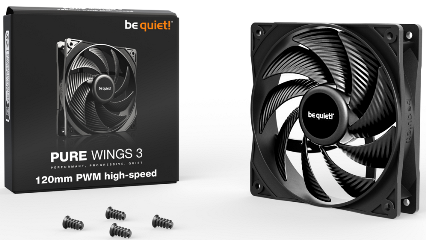 BEQUIET FAN PURE WINGS 3 120MM PWM HIGH-SPEED BL106 BEQUIET