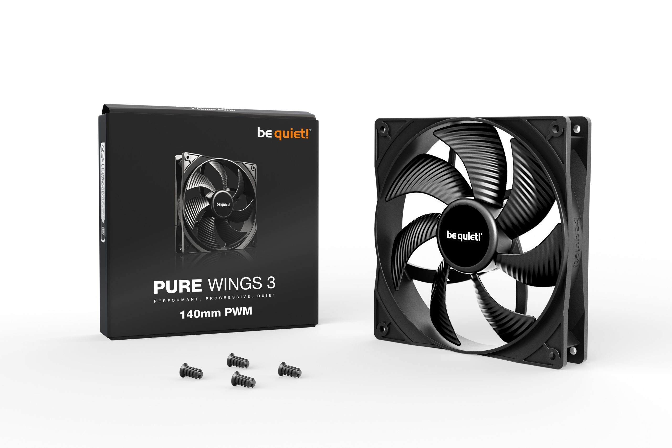 BEQUIET FAN PURE WINGS 3 PWM 140MM BL108 BEQUIET