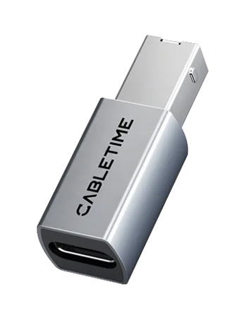 CABLETIME αντάπτορας USB-C σε USB Type B CT-CFBM2-AG