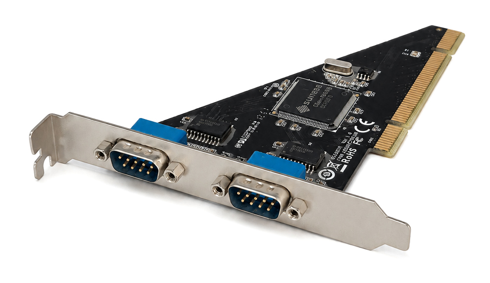 SUNIX used dual serial port PCI card H9MSER40XX SUNIX