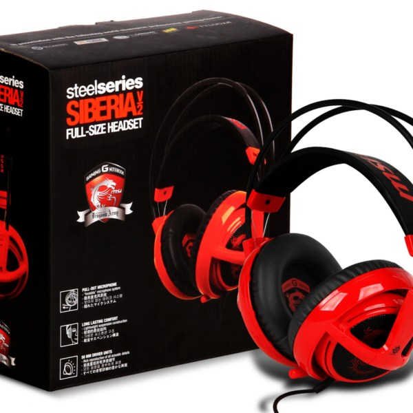 MSI HEADSET STEELSERIES SIBERIA v2 FULL SIZE MSI