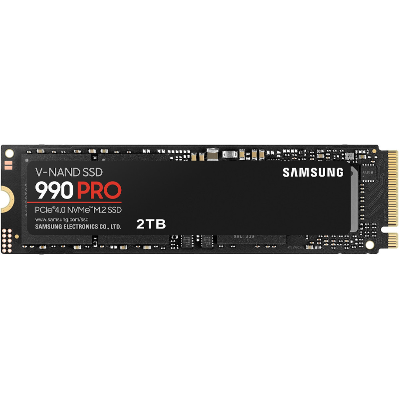 SAMSUNG SSD M.2 NVMe PCI-E GEN4 2TB MZ-V9P2T0BW SERIES 990 PRO SAMSUNG