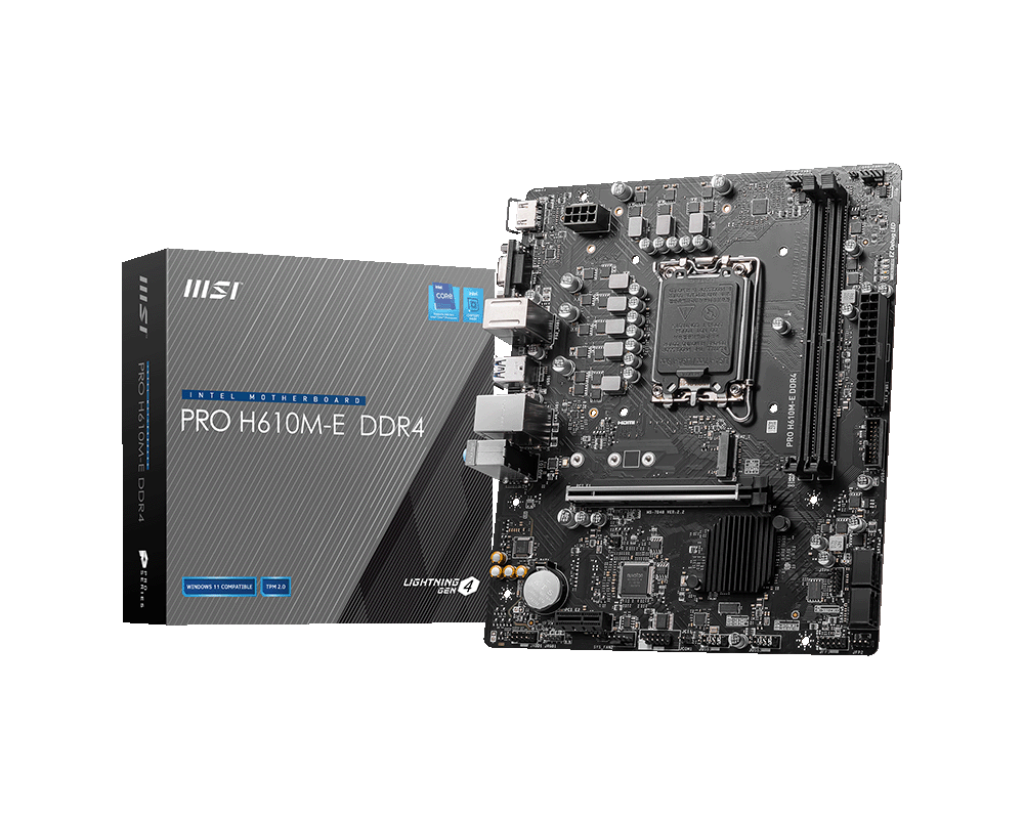 MSI MB PRO H610M-E DDR4 MSI