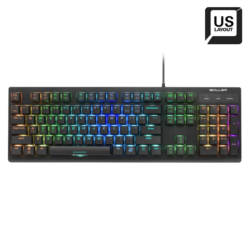SHARKOON GAMING KEYBOARD SKILLER MECH SGK30 RED SHARKOON