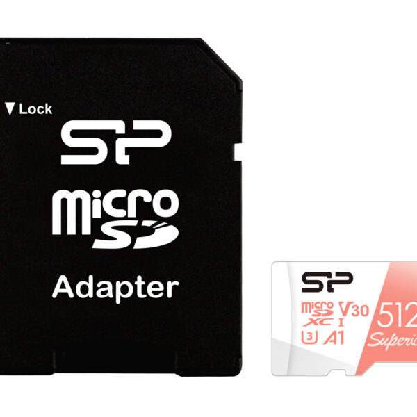 SILICON POWER κάρτα μνήμης microSDXC Superior
