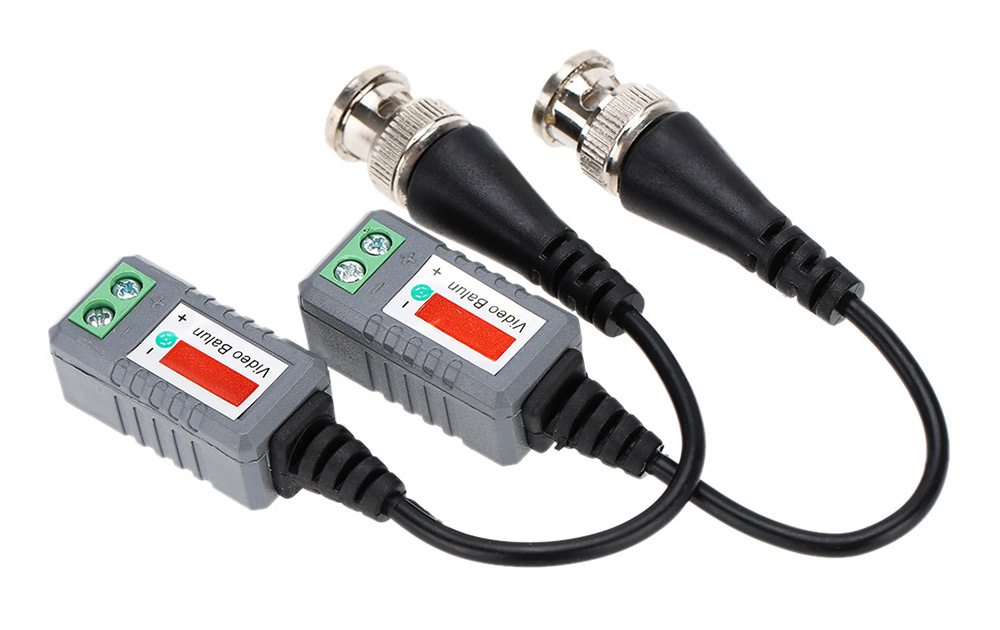 Παθητικό Video Balun ST-212L για κάμερες 3MP/4MP/5MP UNBRANDED