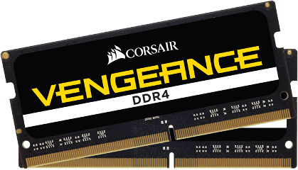 CORSAIR RAM SODIMM XMS4 KIT 2x16GB CMSX32GX4M2A2666C18 CORSAIR