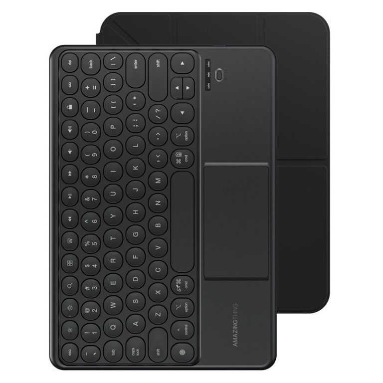 Amazingthing Minimal Case Keylite Combo Keyboard Case Ipad Air M3 13" Black - AmazingThing